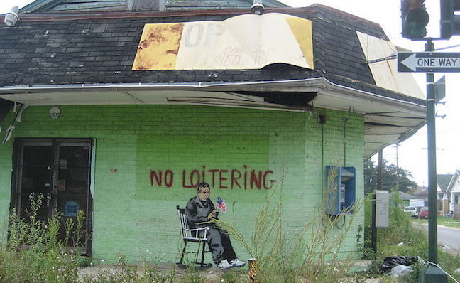 Banksy New Orleans
