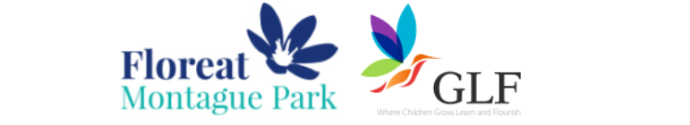 Logos for Floreat Montague Park and GLF, Grow Learn Flourish