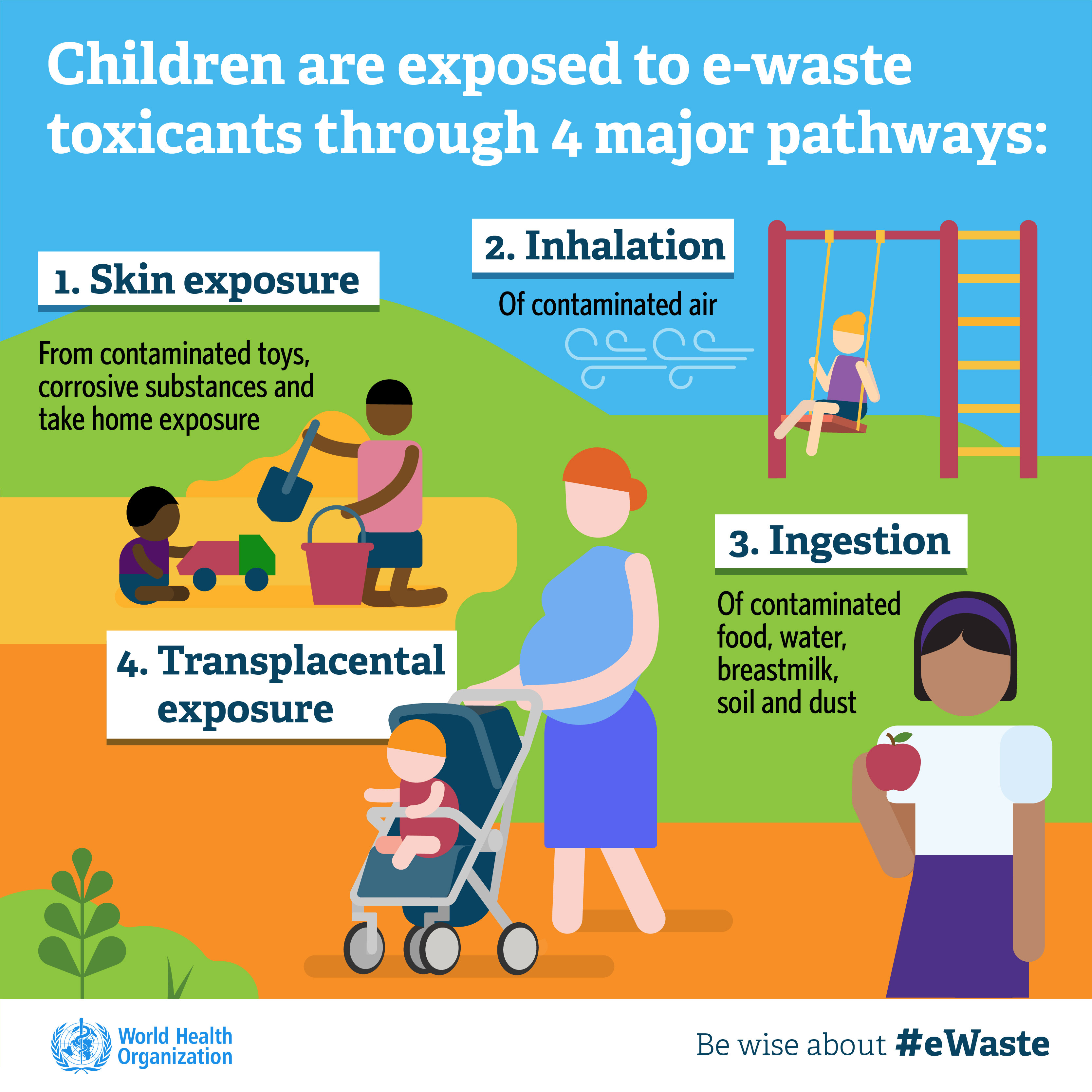 Children Exposed To Risk Routes of fetal and child exposure