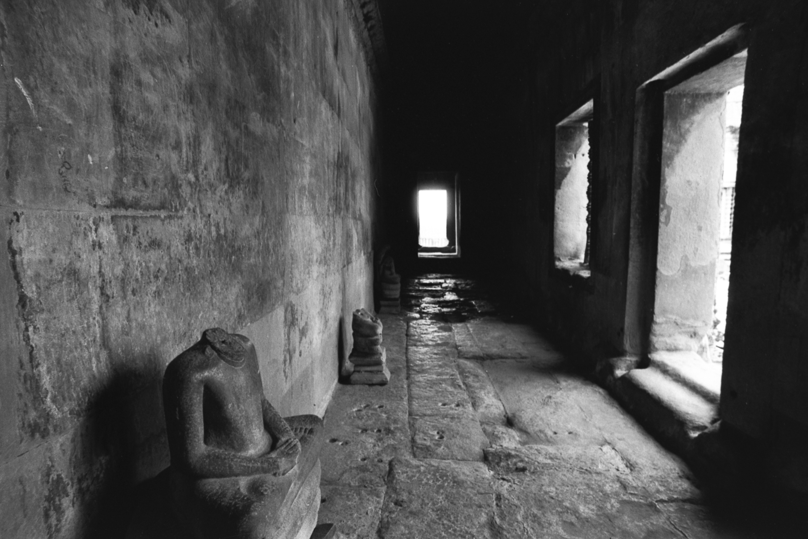 Headless Cambodia Statues