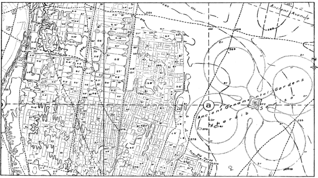 Samarra archaeology map