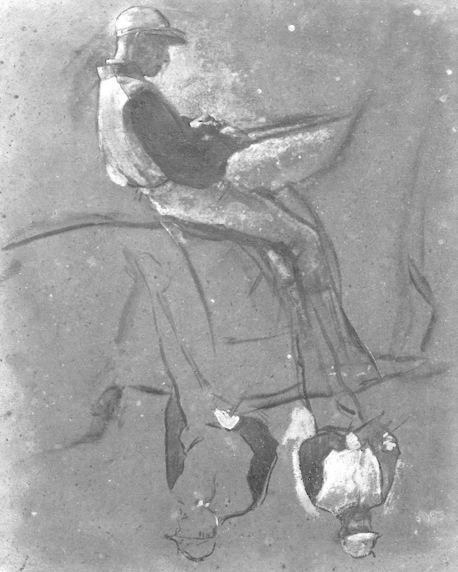 Degas Three Mounted Jockeys