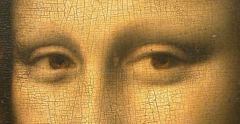Mona Lisa detail