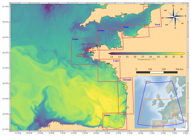 Figure 5: A nested Bay of Biscay configuration