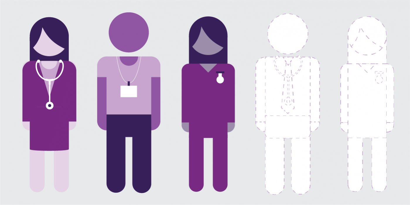 Image illustrating shortages in the NHS workforce