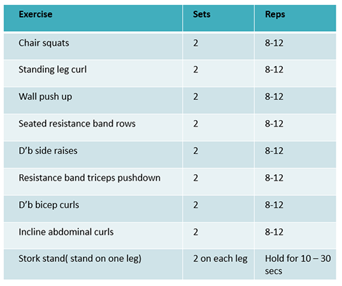 Physical training program new arrivals