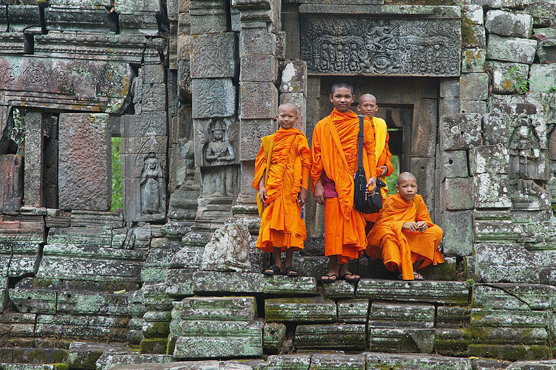 Young Cambodian Monks