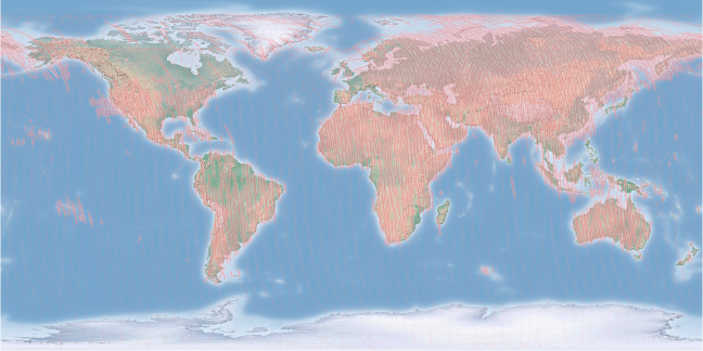 Corona coverage map