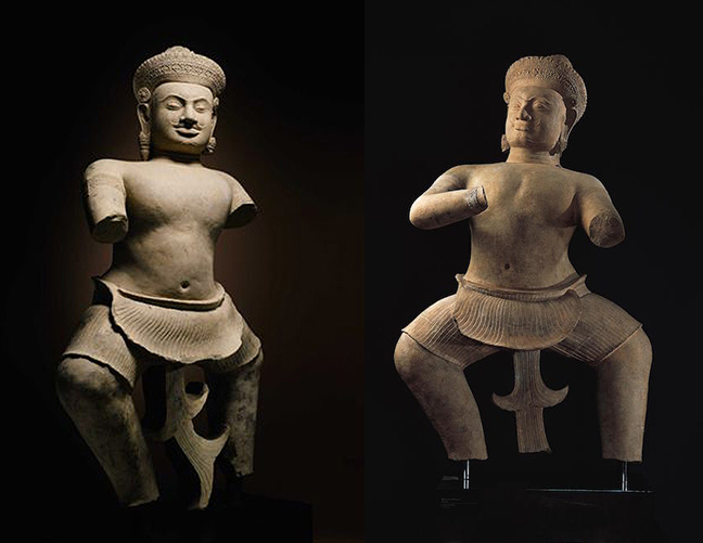 Prasat Chen Statues
