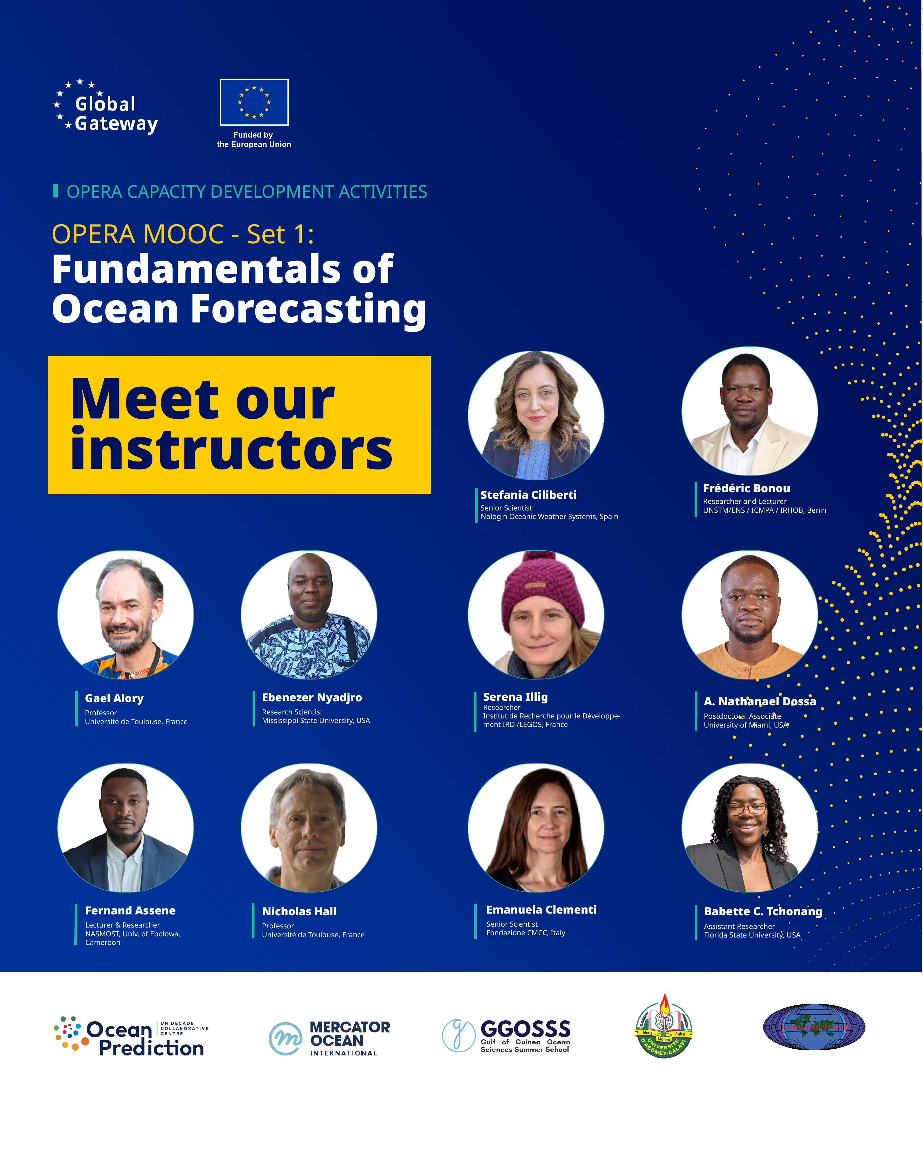 MOOC Set 1 - Intructors