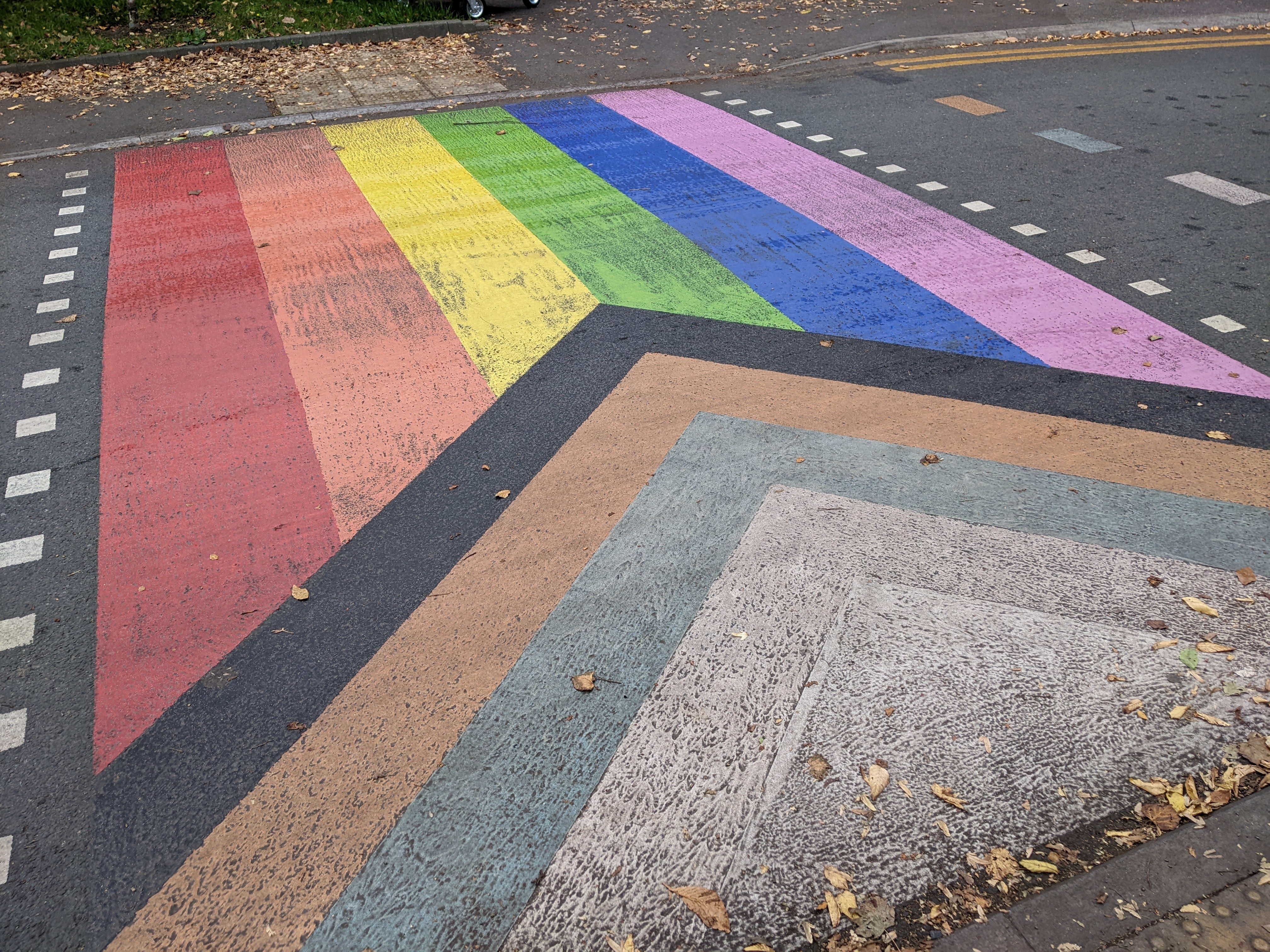 Pride Zebra Crossing