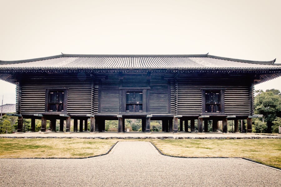 Warehouse in the temple