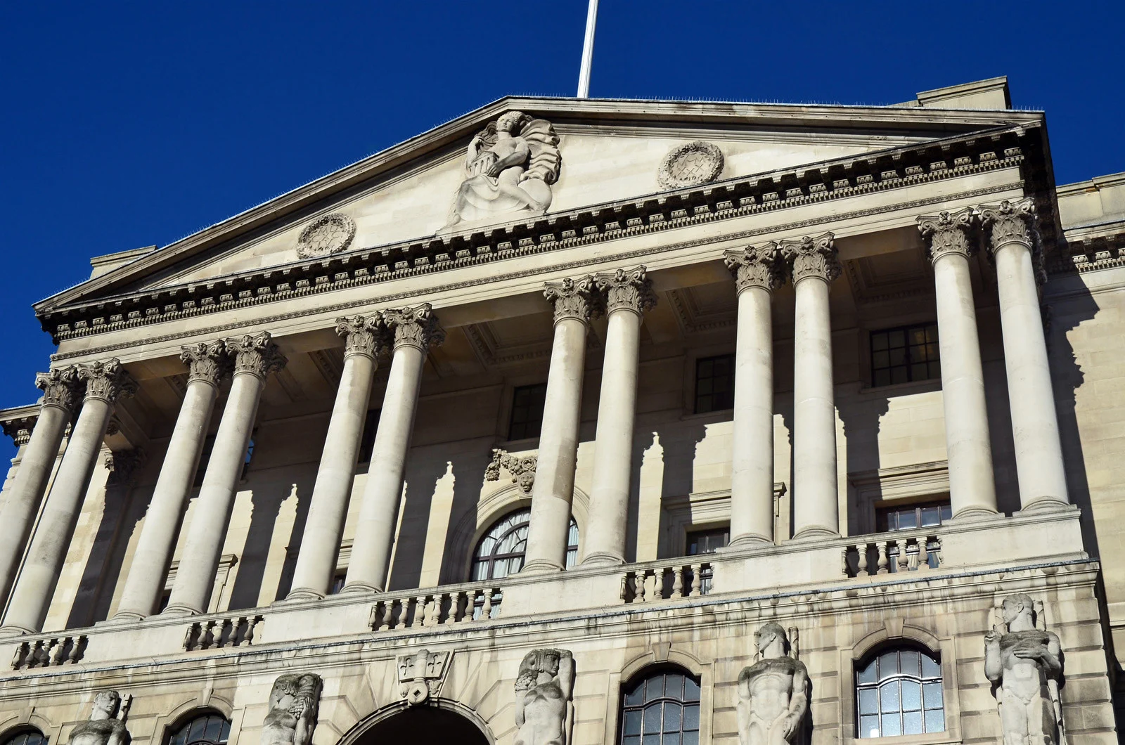 Exterior of Bank of England