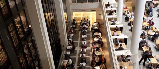 People using the British Library