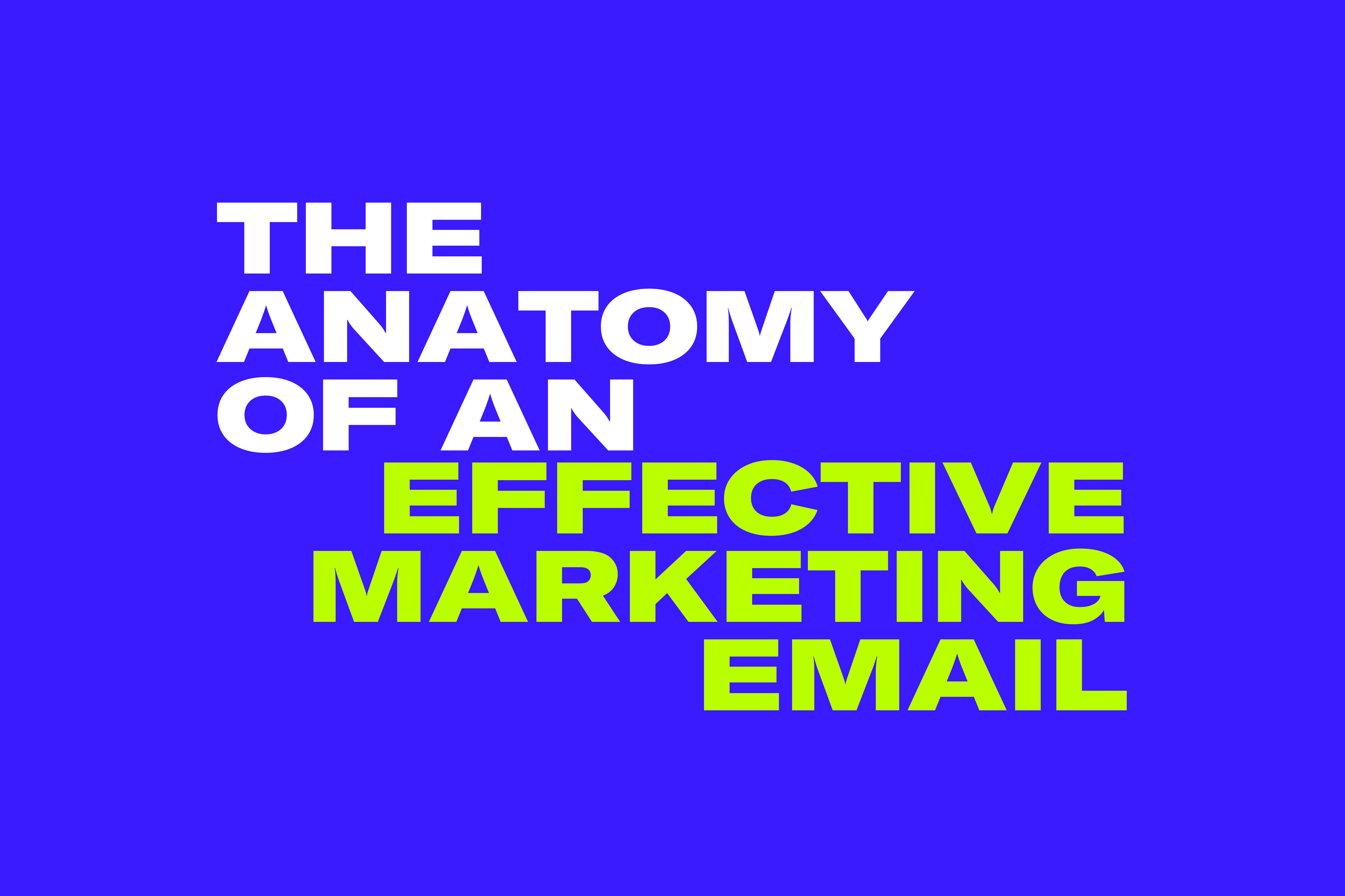 The Anatomy of an Effective Marketing Email Header