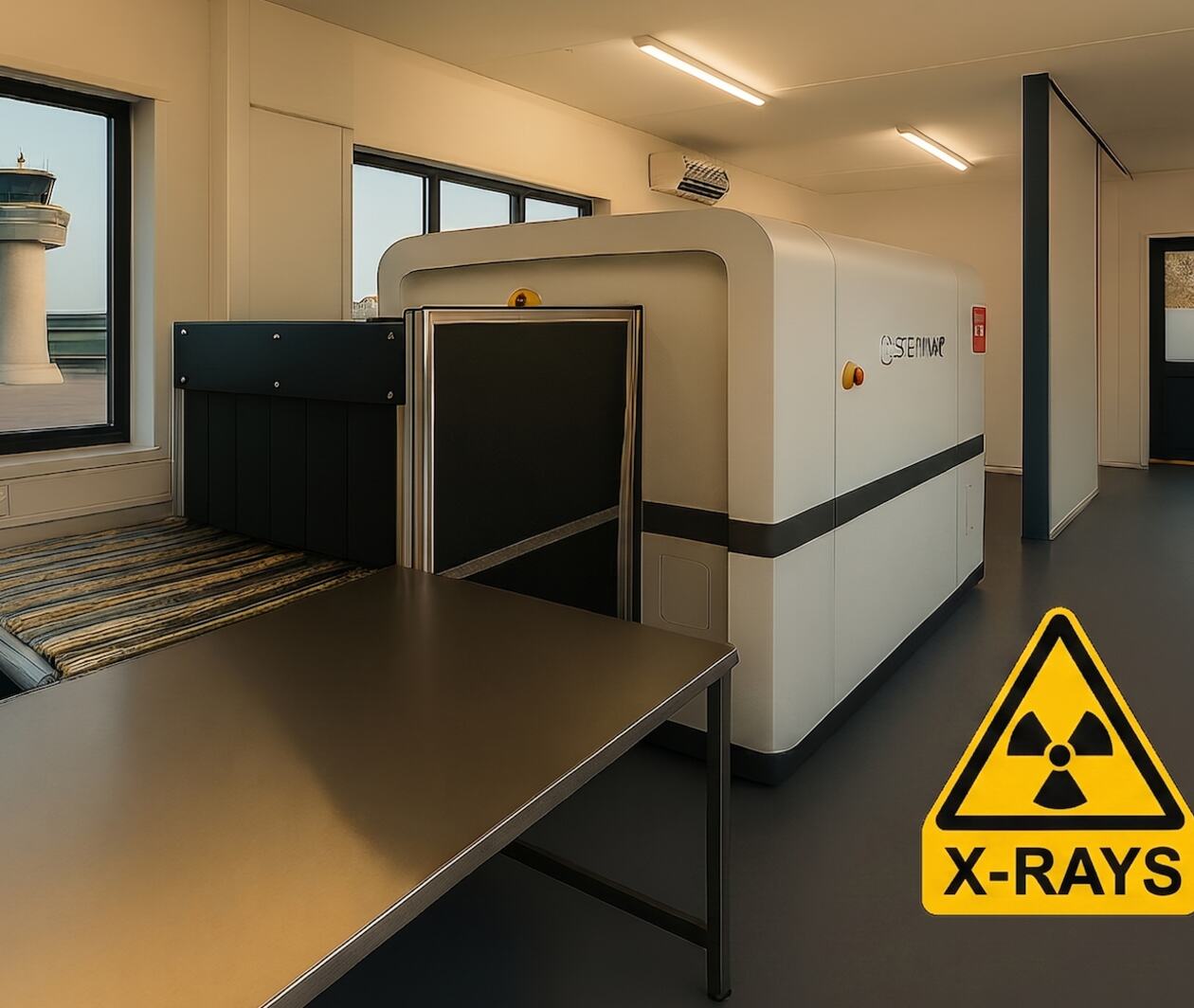X-ray machine and trefoil