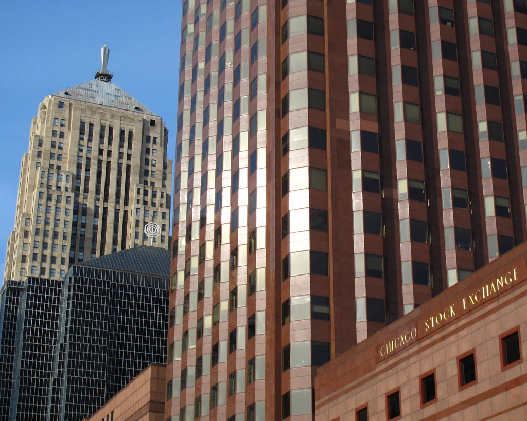 Exterior of Chicago Mercantile Exchange