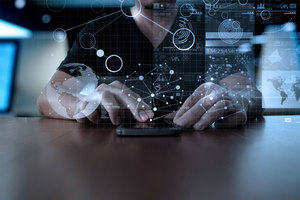 A graphic representing Linked Data and the Semantic Web