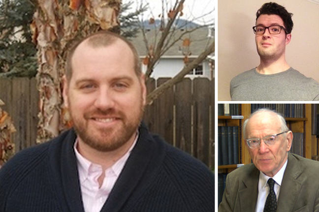 Course educators, Dr Scott Spurlock, Dr Neil McIntyre, Dr Lionel Glassey