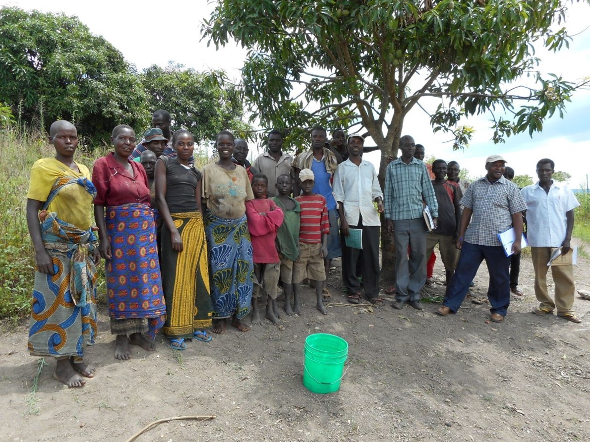 Water committee in north-west Tanzania