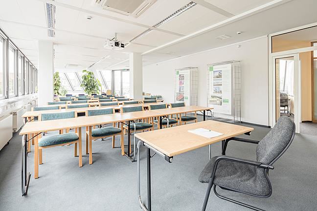 Empty classroom