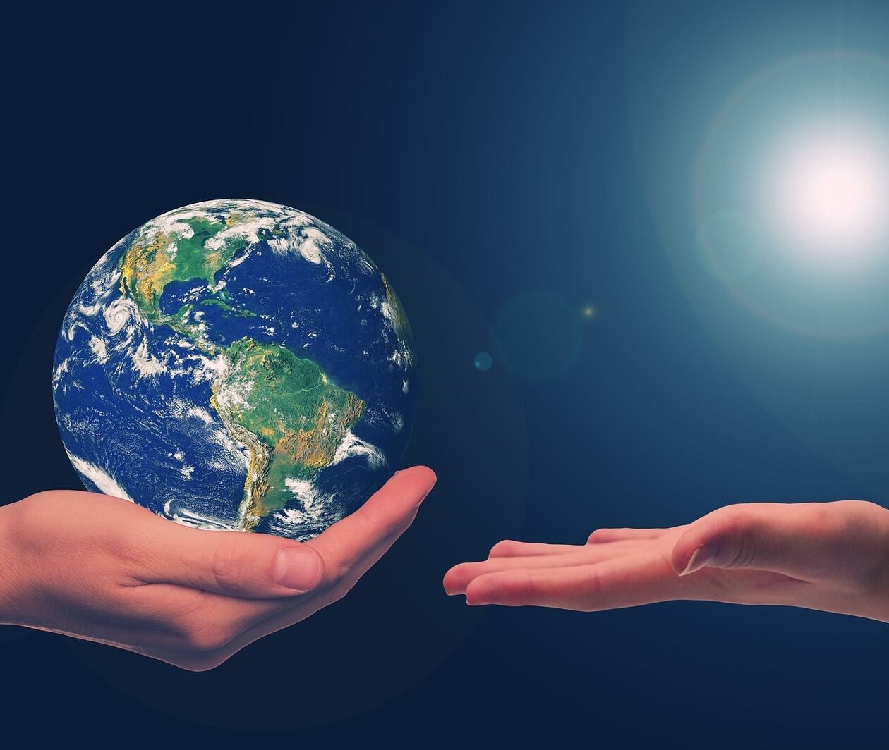 The earth is in our hands