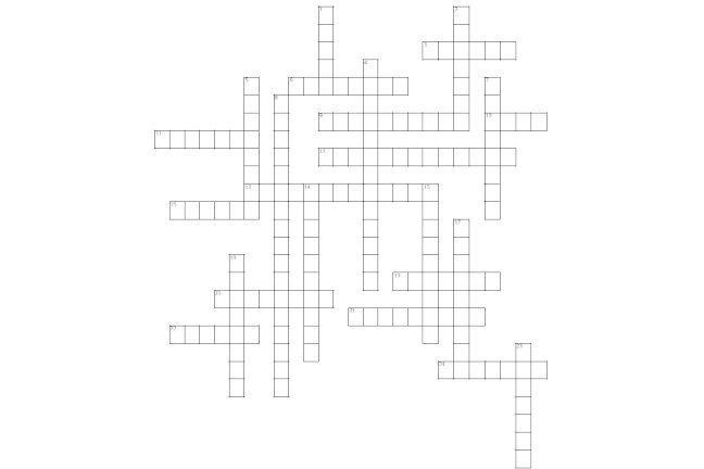 picture of crossword