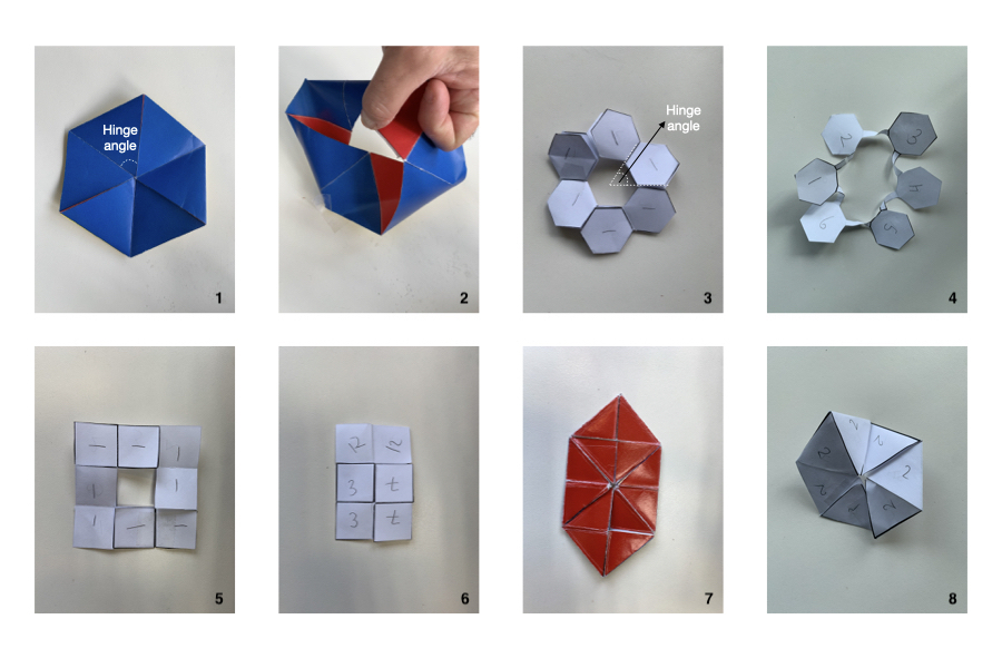 Flexagons as polygon rings