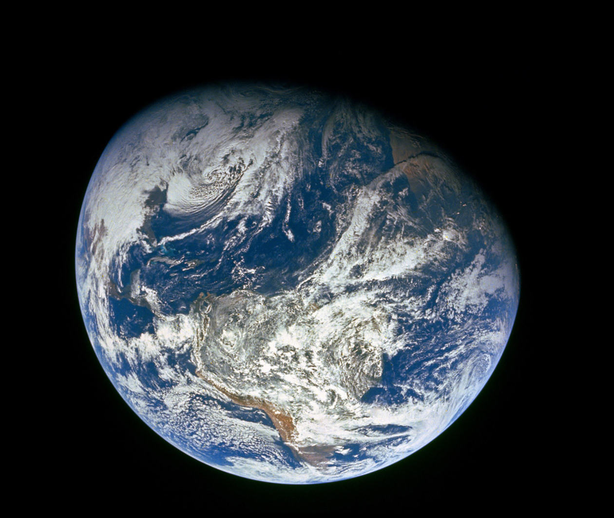 Climate monitoring - Earth viewed from space