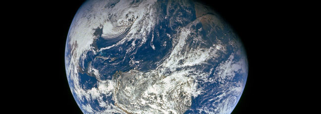 Climate monitoring - Earth viewed from space