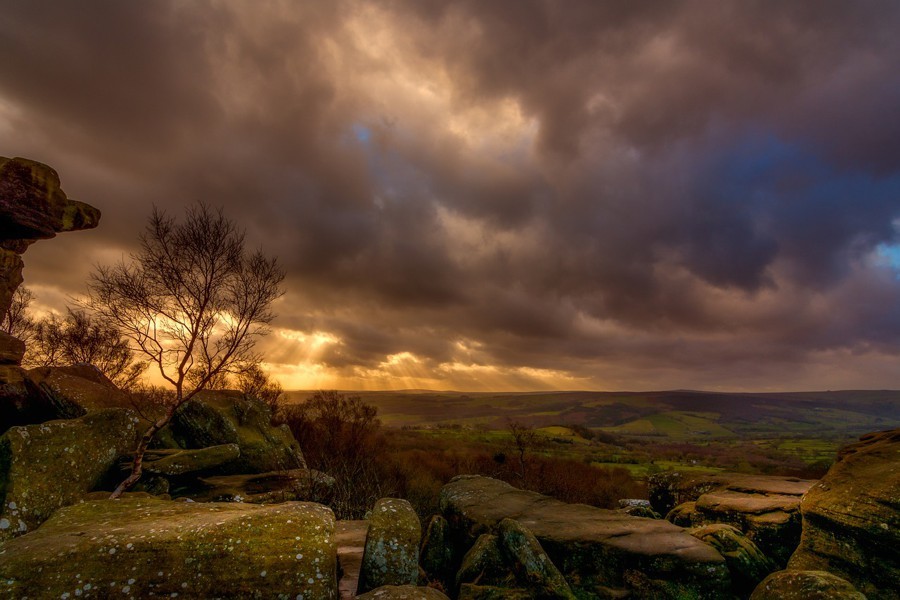 Brimham Rocks in Yorkshire