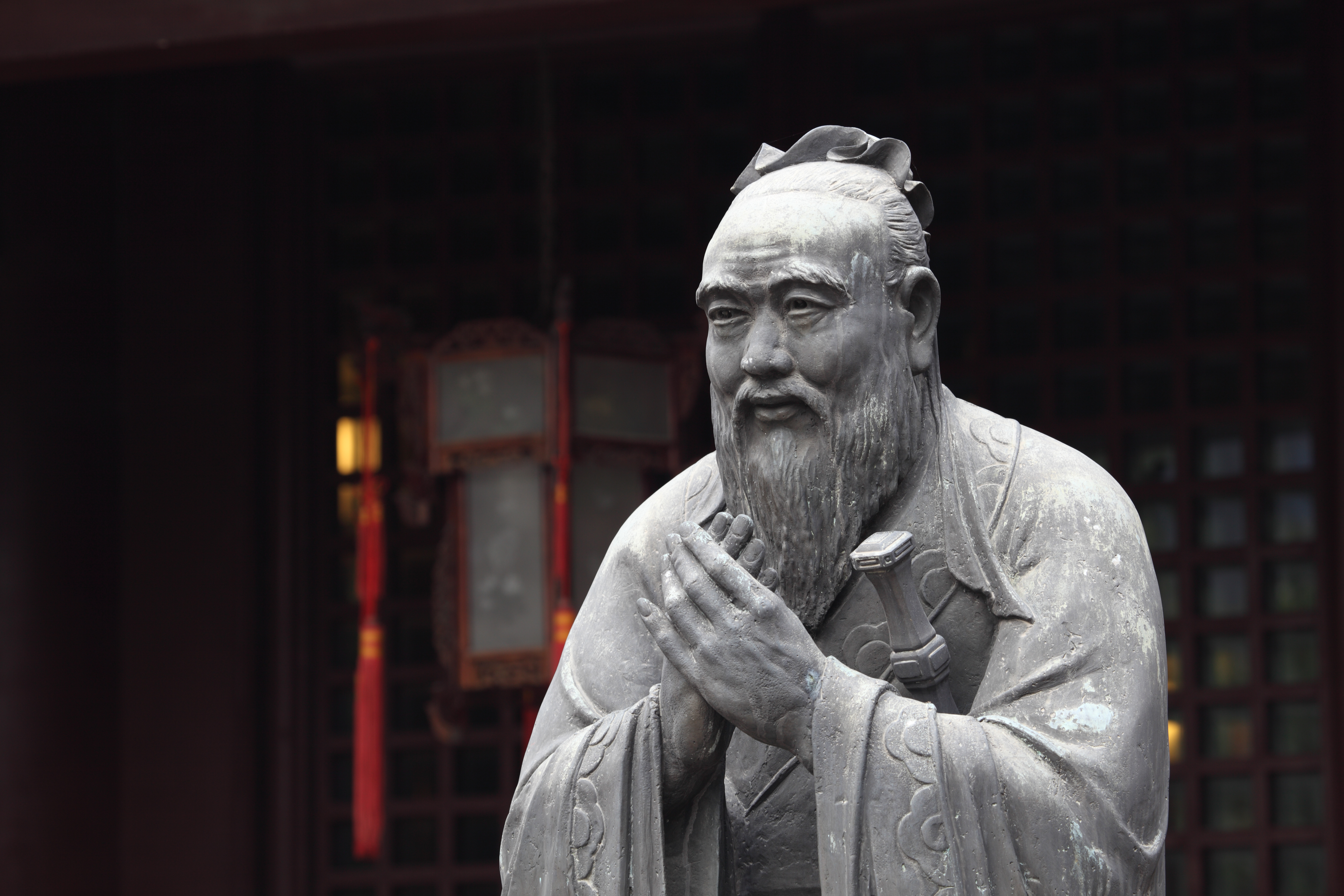 Confucius, one of the most influential figures in East Asian thought.