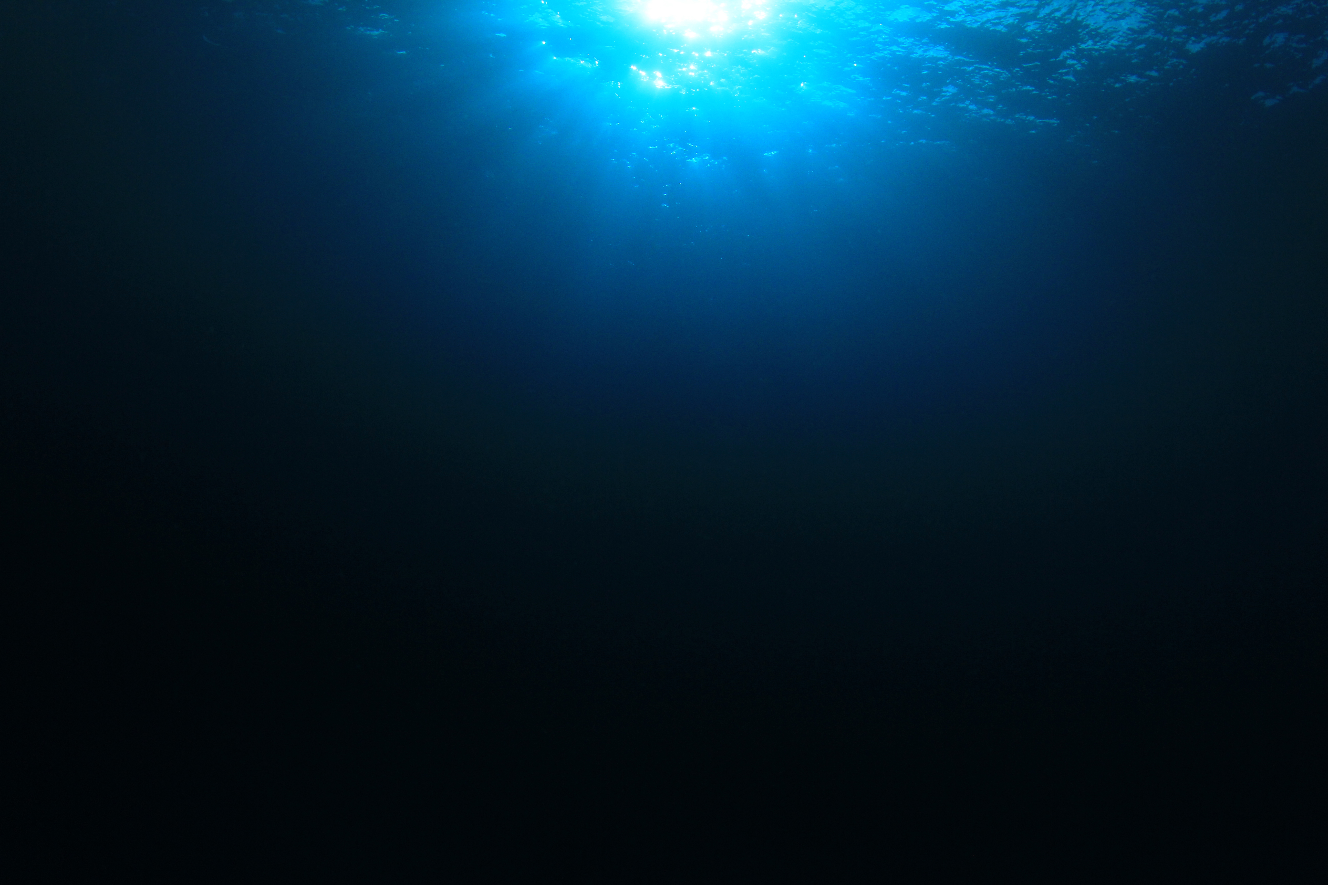 Underwater ocean blue background photo