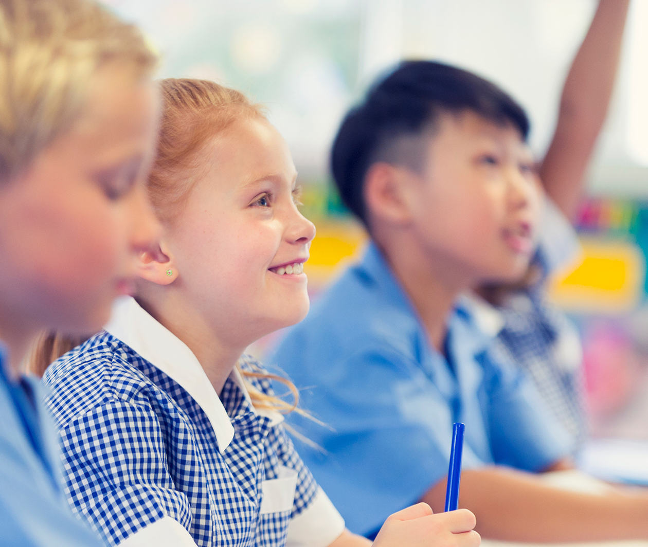 Children in a classroom