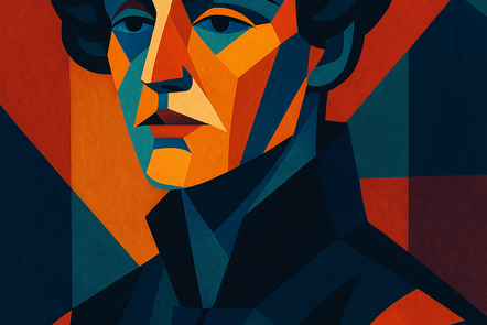 Abstract Anne Lister Portrait