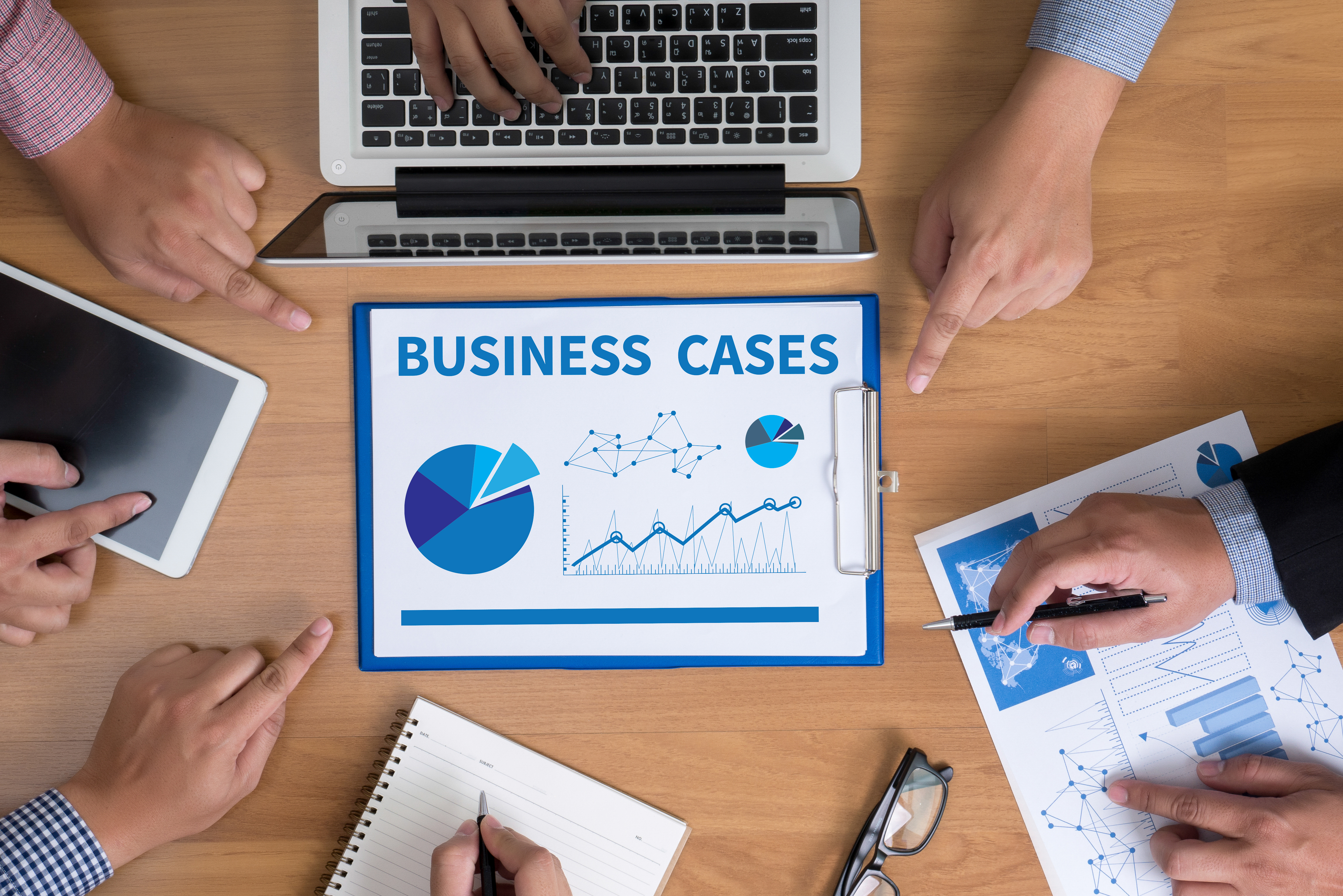 Building the business case, benefits and case studies of data