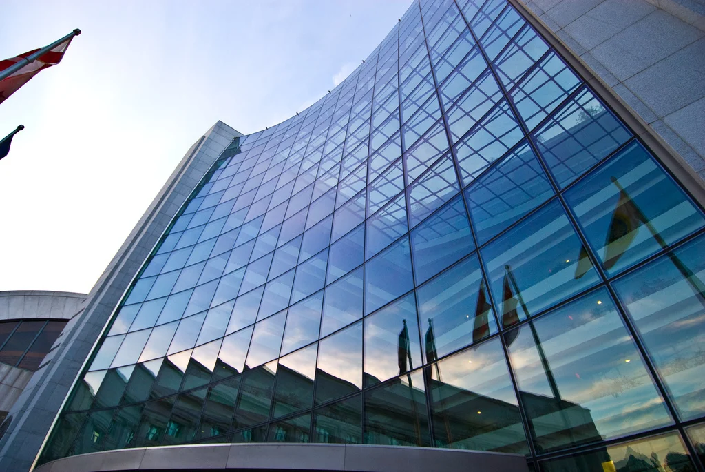 Exterior of Securities Exchange building