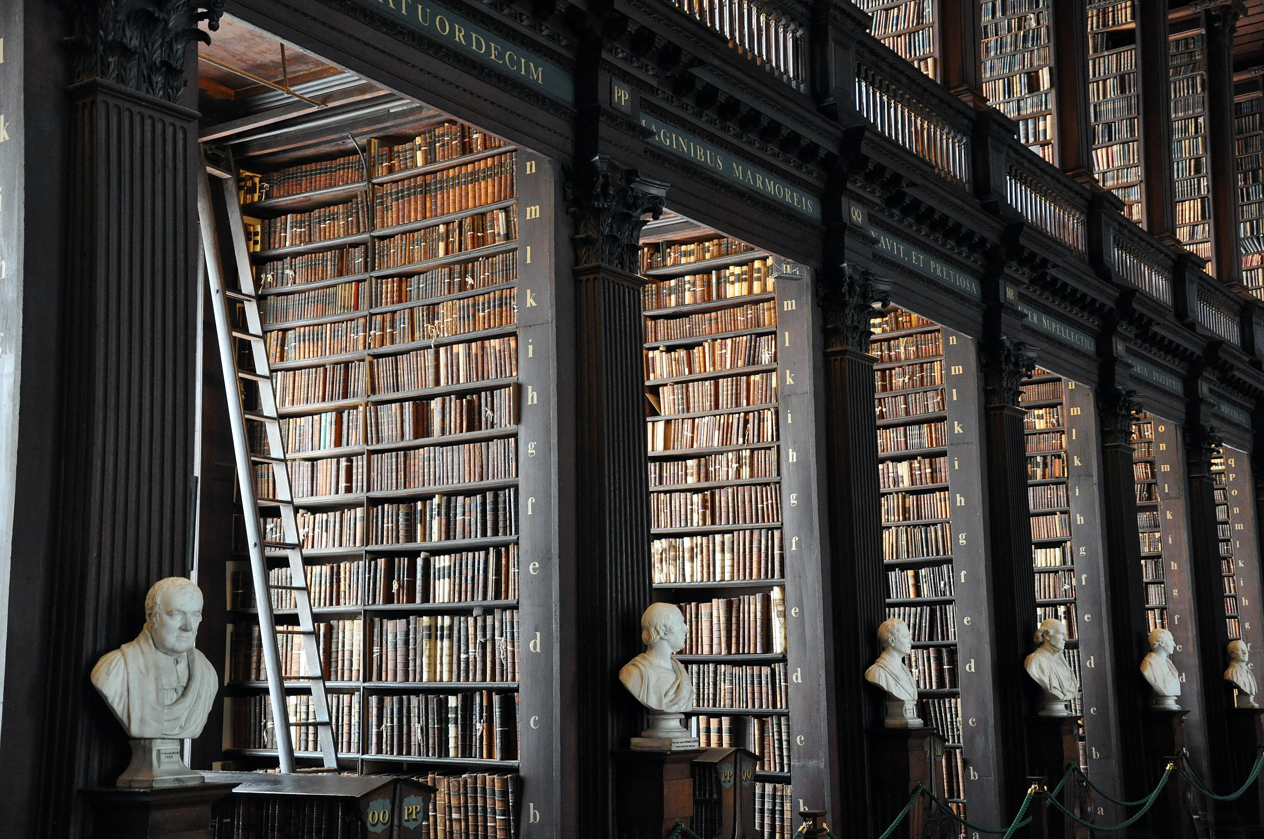 Classical library in Trinity college