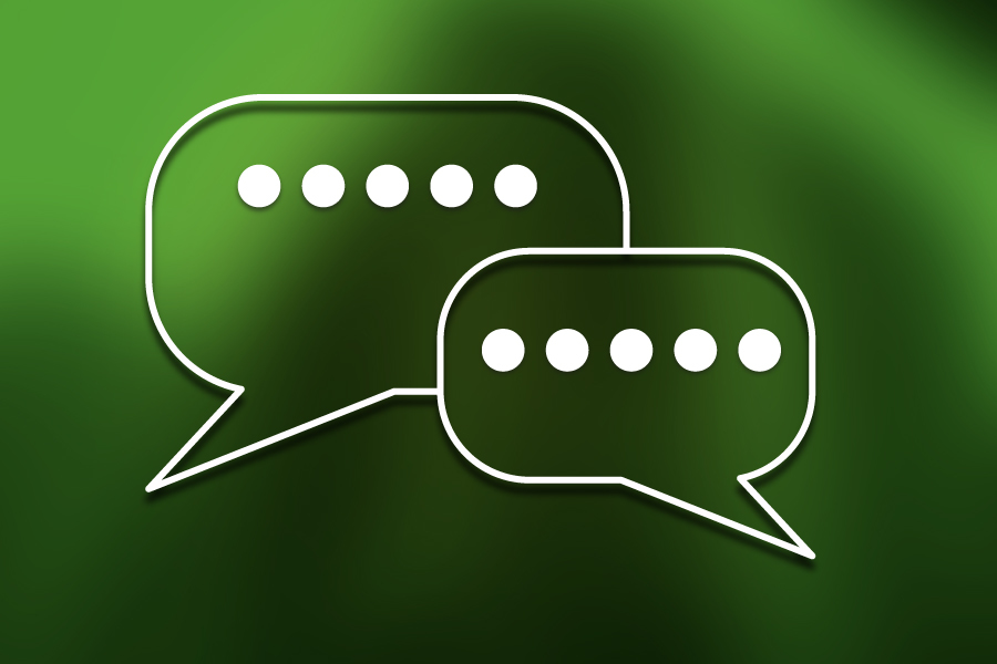Discussion Image of speech bubbles