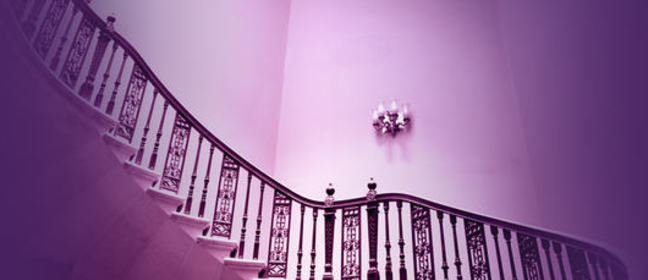 Photograph of stairs inside the Foreign & Commonwealth Office