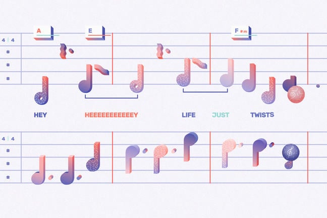 A page of sheet music.