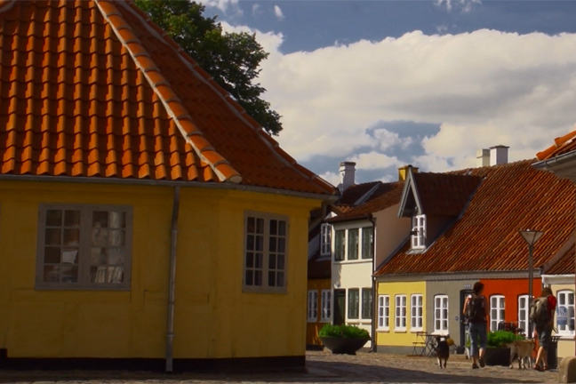 Image showing Hans Christian Andersen's childhood home in Odense