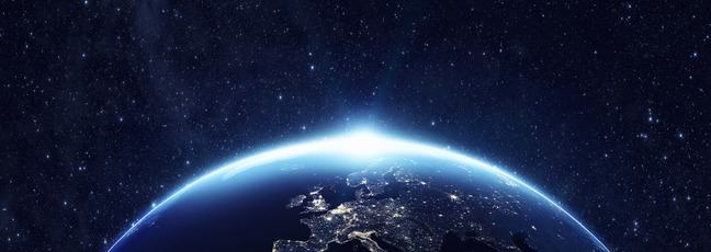 Sunrise over the Earth