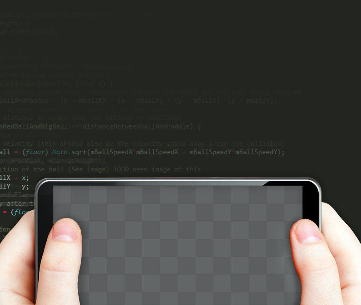 Mobile game programming code