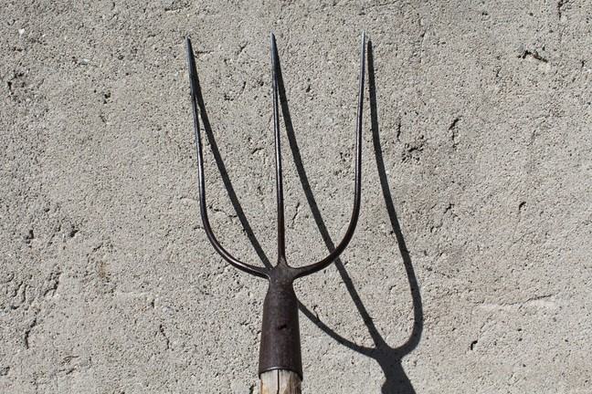 A pitchfork