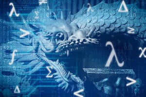The ryu or Japanese dragon is a symbol of generosity, wisdom and strength. The saying "Here Be dragpns" refers to unexplored territories.