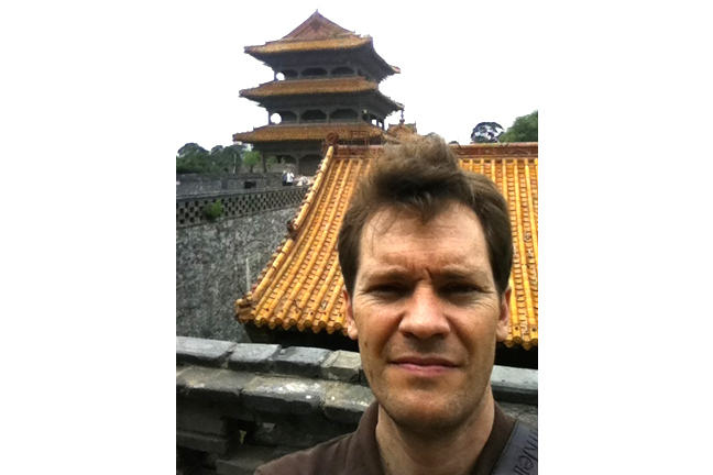 Your instructor visiting the early Qing Dynasty tombs in northeast China