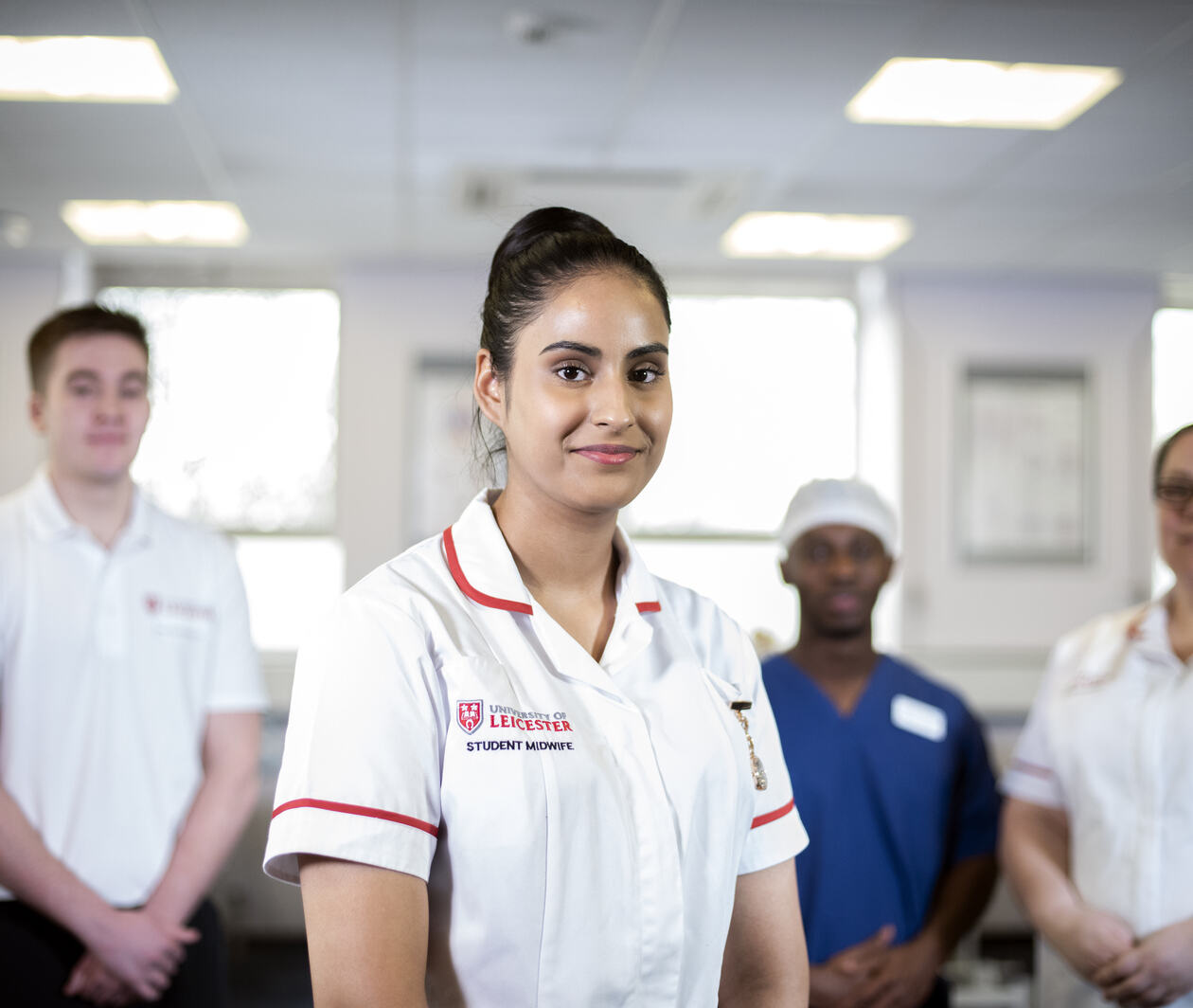 University of Leicester medical students