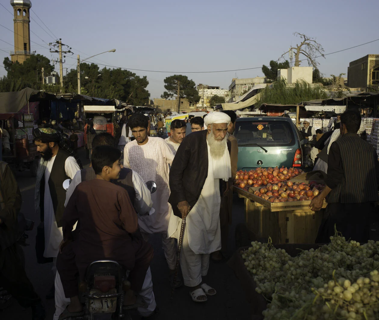 Afternoon Market In Herat, Afghanistan. 