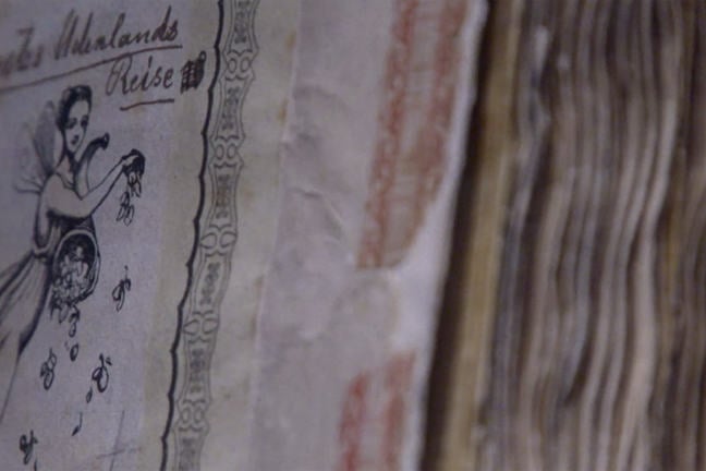 Image showing the pages of an old fairy tale book